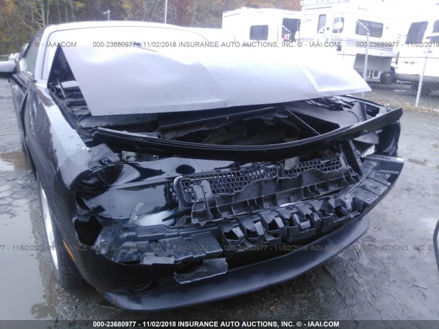 2C3CDYAG7EH239080 - 2014 DODGE CHALLENGER SXT BLACK photo 6