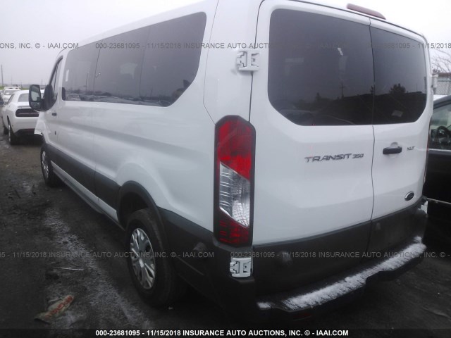 1FBZX2YM3HKA28465 - 2017 FORD TRANSIT T-350 WHITE photo 3