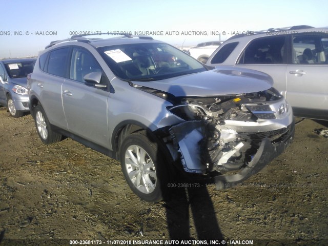 2T3DFREV0EW200579 - 2014 TOYOTA RAV4 LIMITED SILVER photo 1