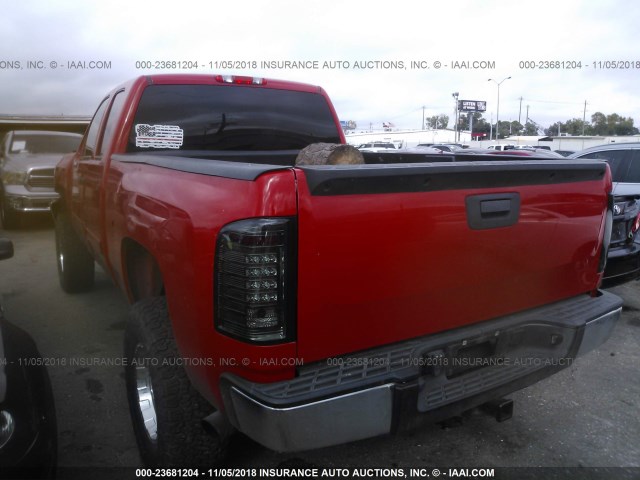 1GCRKSEA4DZ242094 - 2013 CHEVROLET SILVERADO K1500 LT RED photo 3