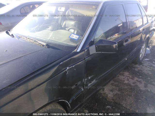 YV1LS5556V1383253 - 1997 VOLVO 850 BLACK photo 6