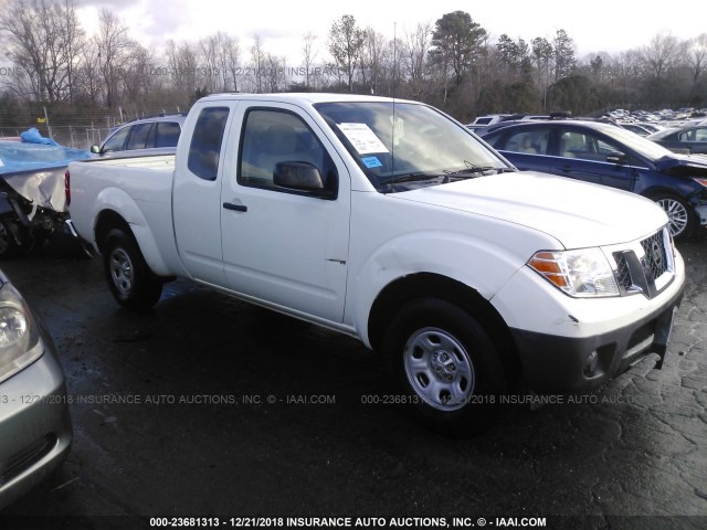 1N6BD0CT6DN742363 - 2013 NISSAN FRONTIER S/SV WHITE photo 1
