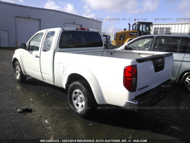 1N6BD0CT6DN742363 - 2013 NISSAN FRONTIER S/SV WHITE photo 3