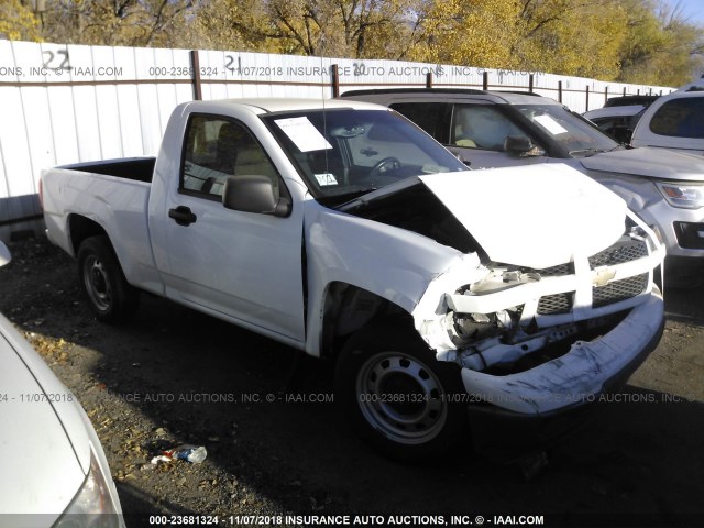 1GCCSBF90C8146266 - 2012 CHEVROLET COLORADO WHITE photo 1