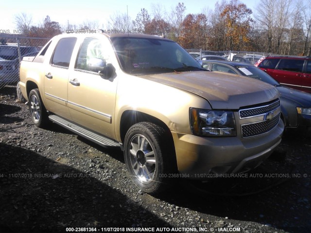 3GNFK32079G146544 - 2009 CHEVROLET AVALANCHE K1500 LTZ GOLD photo 1