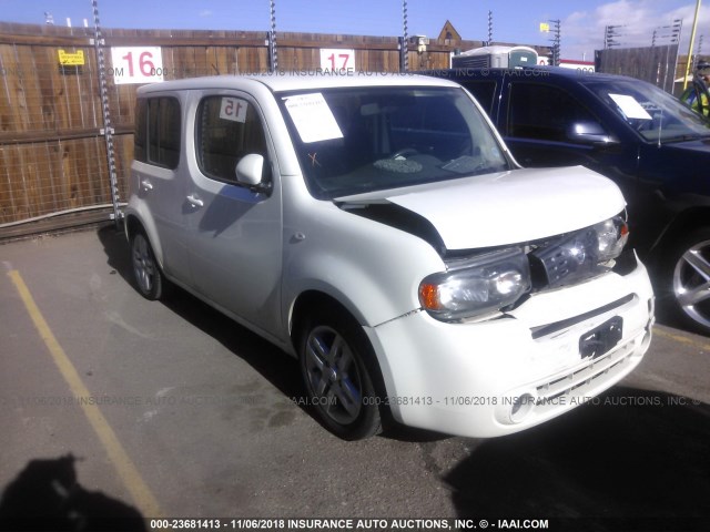 JN8AZ2KR2AT170981 - 2010 NISSAN CUBE S/SL/KROM WHITE photo 1