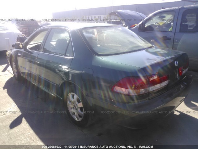 JHMCG66802C015526 - 2002 HONDA ACCORD EX/SE GREEN photo 3