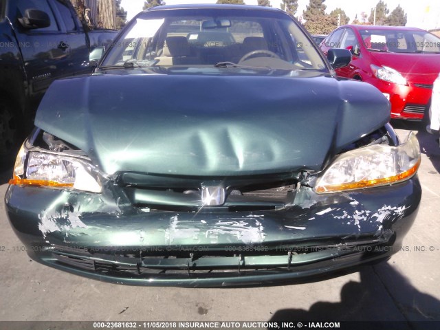 JHMCG66802C015526 - 2002 HONDA ACCORD EX/SE GREEN photo 6