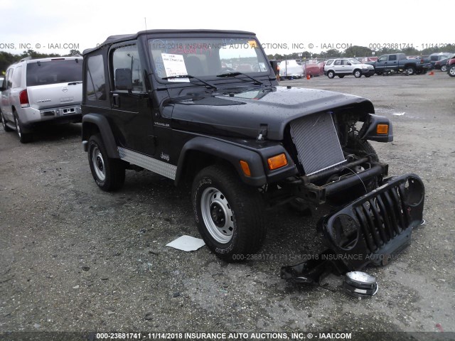 1J4FY29P9XP453088 - 1999 JEEP WRANGLER / TJ SE BLACK photo 1