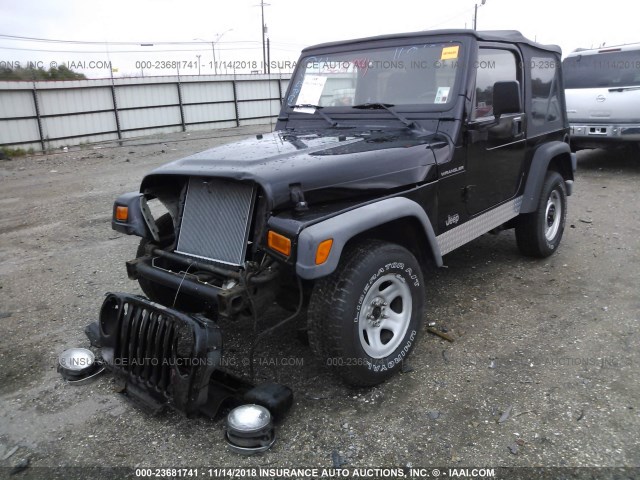 1J4FY29P9XP453088 - 1999 JEEP WRANGLER / TJ SE BLACK photo 2