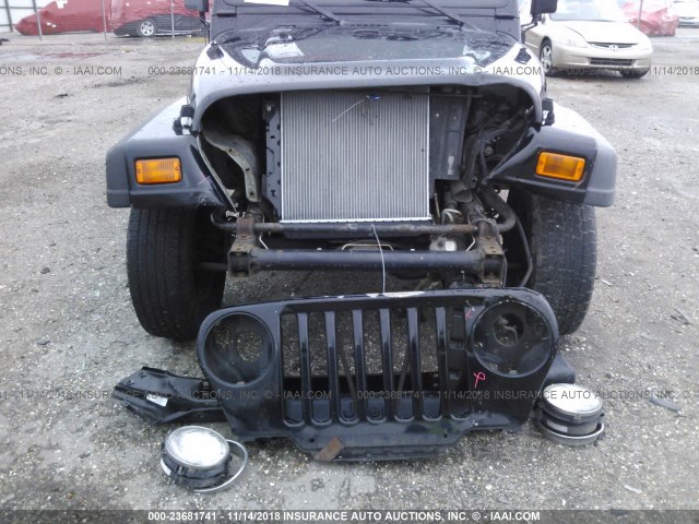 1J4FY29P9XP453088 - 1999 JEEP WRANGLER / TJ SE BLACK photo 6