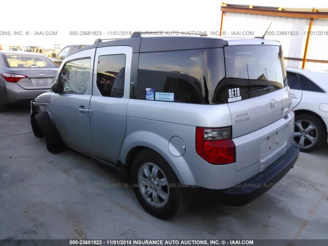 5J6YH18778L016218 - 2008 HONDA ELEMENT EX SILVER photo 3