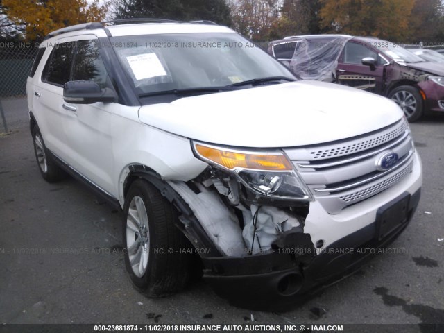 1FMHK7D83CGA11958 - 2012 FORD EXPLORER XLT WHITE photo 6