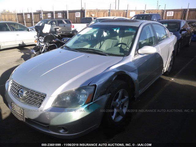 1N4BL11D75C346811 - 2005 NISSAN ALTIMA SE/SL/SE-R SILVER photo 2