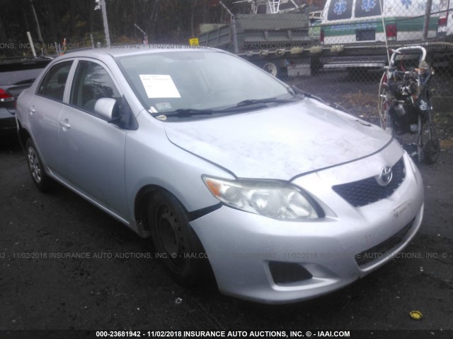 JTDBL40E099059867 - 2009 TOYOTA COROLLA LE/XLE SILVER photo 1