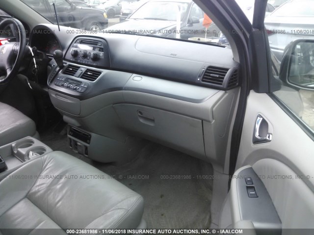 5FNRL38777B063206 - 2007 HONDA ODYSSEY EXL GRAY photo 5