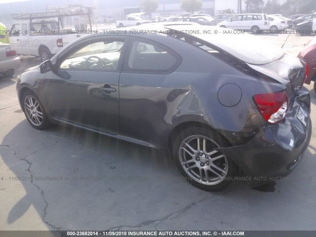 JTKDE177950008562 - 2005 TOYOTA SCION TC ნაცრისფერი ფოტო 3