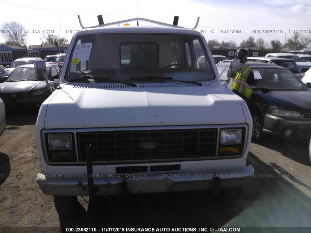 1FTJE36G4EHB79650 - 1984 FORD ECONOLINE E350 VAN WHITE photo 6