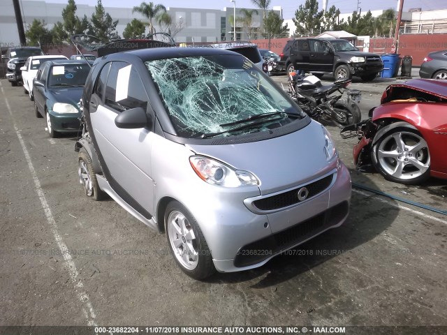 WMEEJ3BA9DK645154 - 2013 SMART FORTWO PURE/PASSION SILVER photo 1