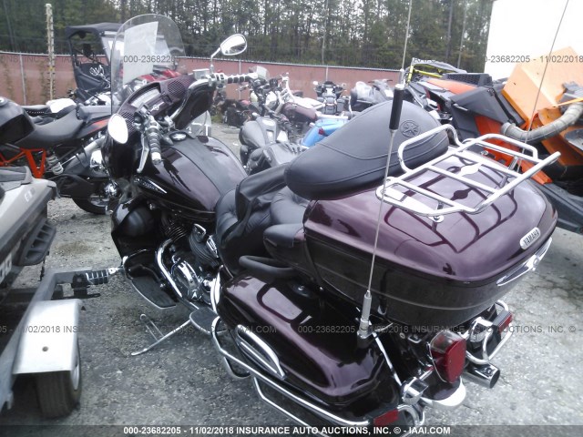 JYAVP04E08A014389 - 2008 YAMAHA XVZ13 TF MAROON photo 3