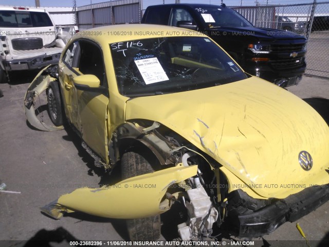 3VWJ07AT6EM662446 - 2014 VOLKSWAGEN BEETLE YELLOW photo 6