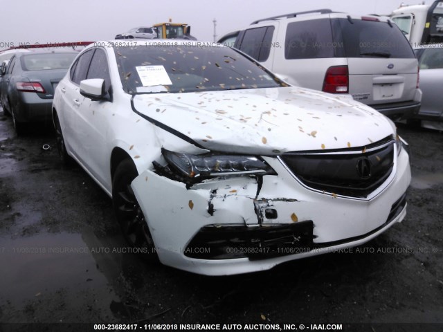 19UUB1F57HA008107 - 2017 ACURA TLX TECH თეთრი ფოტო 1