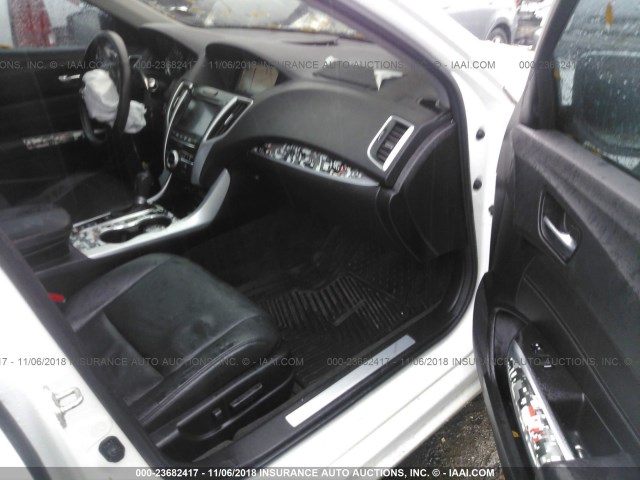 19UUB1F57HA008107 - 2017 ACURA TLX TECH თეთრი ფოტო 5