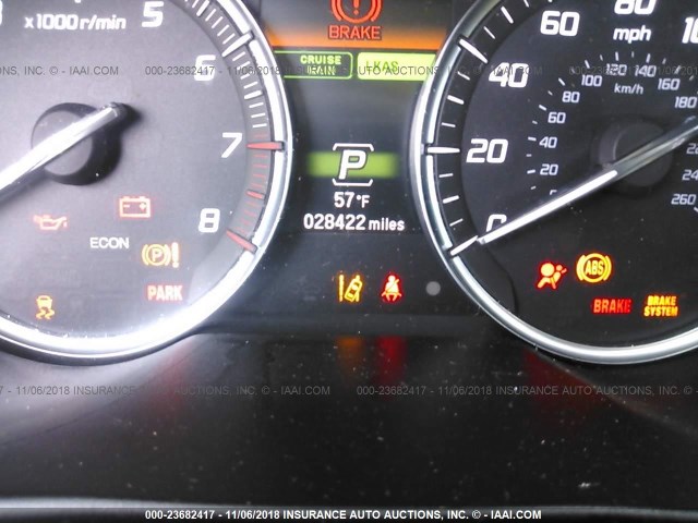 19UUB1F57HA008107 - 2017 ACURA TLX TECH თეთრი ფოტო 7