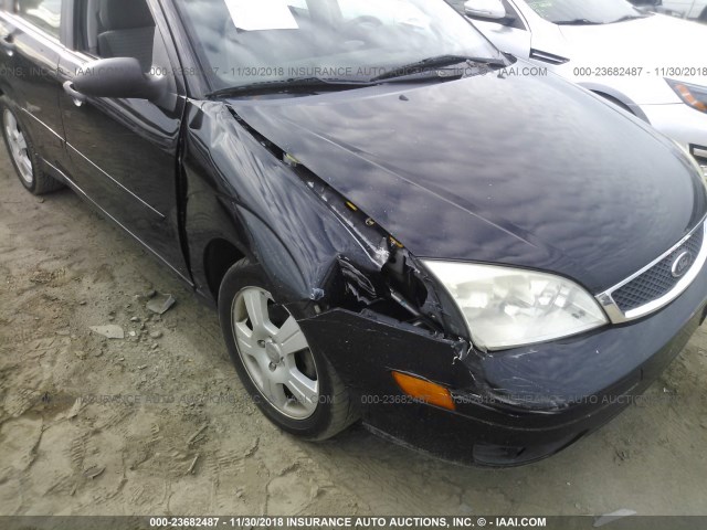 1FAHP34N47W118832 - 2007 FORD FOCUS ZX4/S/SE/SES 黑色 照片 6