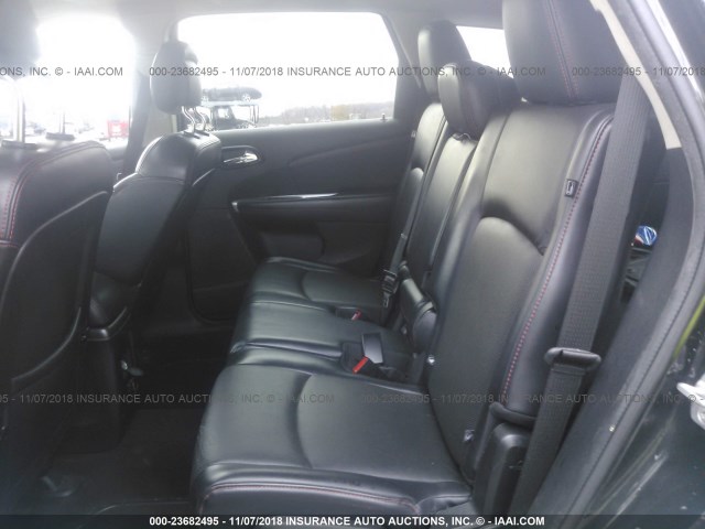 3C4PDDEG7DT559490 - 2013 DODGE JOURNEY R/T BLACK photo 8