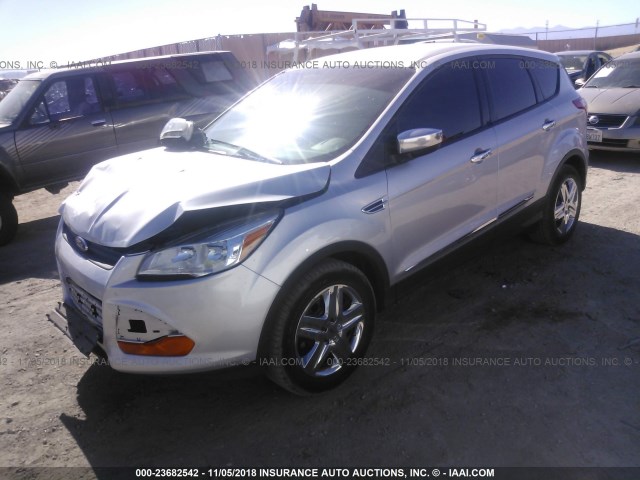 1FMCU0F7XGUA29879 - 2016 FORD ESCAPE S SILVER photo 2