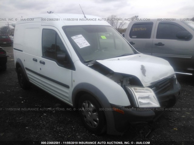 NM0LS7AN2DT164264 - 2013 FORD TRANSIT CONNECT XL WHITE photo 1