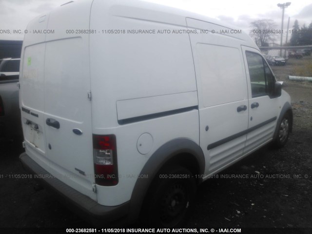 NM0LS7AN2DT164264 - 2013 FORD TRANSIT CONNECT XL WHITE photo 4