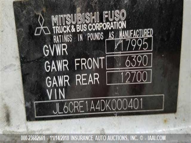 JL6CRE1A4DK000401 - 2013 MITSUBISHI FUSO TRUCK FE FEC92S Unknown photo 6