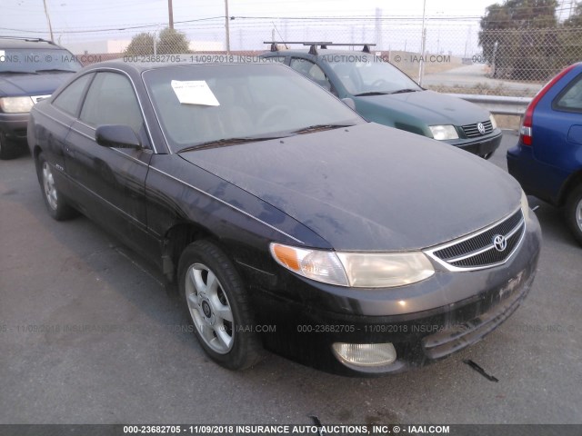 2T1CF22P71C525887 - 2001 TOYOTA CAMRY SOLARA SE/SLE შავი ფოტო 1