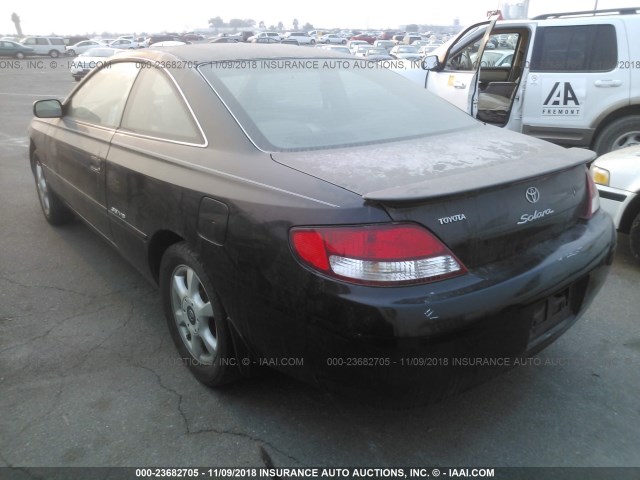 2T1CF22P71C525887 - 2001 TOYOTA CAMRY SOLARA SE/SLE შავი ფოტო 3