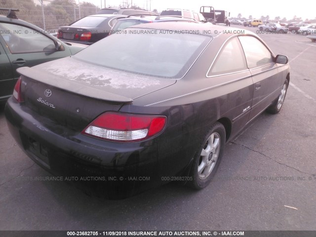 2T1CF22P71C525887 - 2001 TOYOTA CAMRY SOLARA SE/SLE შავი ფოტო 4