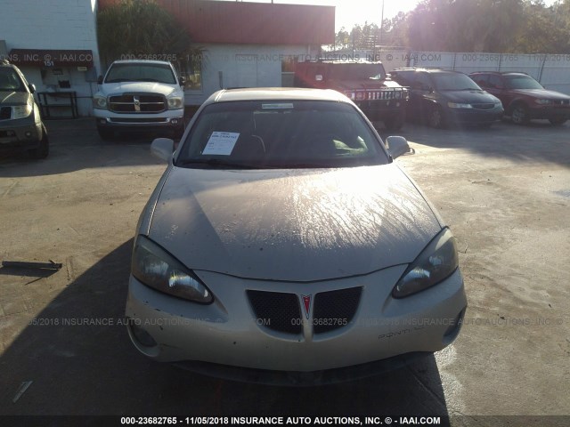 2G2WP552X81147881 - 2008 PONTIAC GRAND PRIX GOLD photo 6