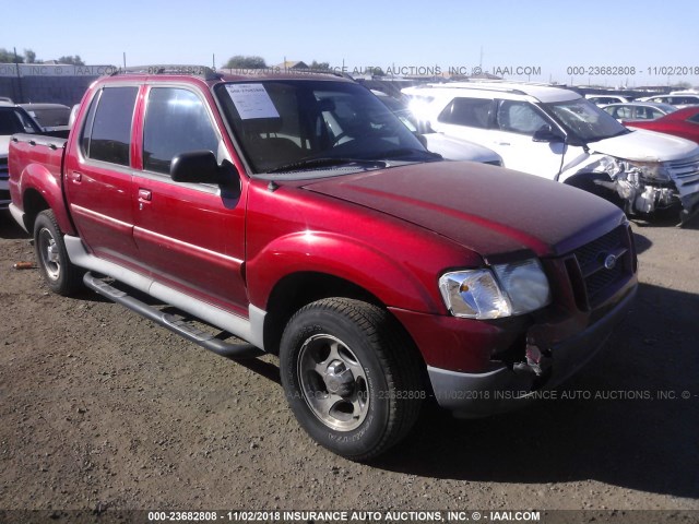 1FMZU67K65UA94466 - 2005 FORD EXPLORER SPORT TR  RED photo 1