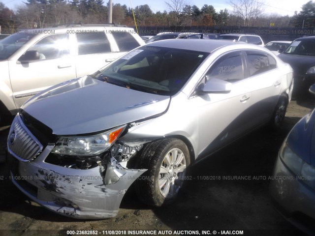 1G4GA5ED4BF124644 - 2011 BUICK LACROSSE CX SILVER photo 6