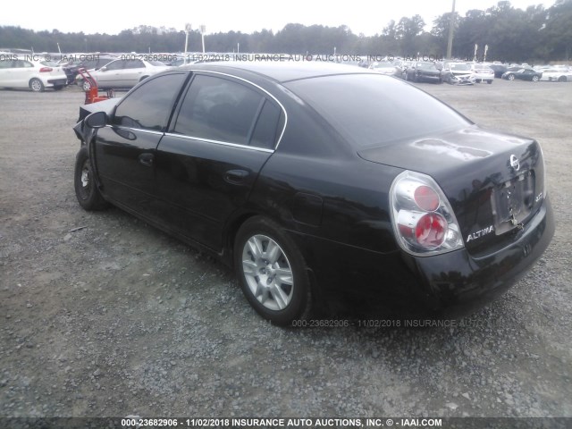 1N4AL11D45C234320 - 2005 NISSAN ALTIMA S/SL BLACK photo 3