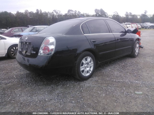 1N4AL11D45C234320 - 2005 NISSAN ALTIMA S/SL BLACK photo 4