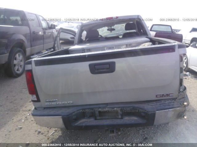 1GTEC14C38Z247365 - 2008 GMC SIERRA C1500 GRAY photo 8