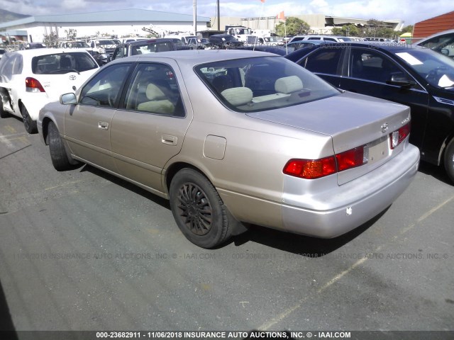 4T1BG22K11U790431 - 2001 TOYOTA CAMRY CE/LE/XLE TAN photo 3