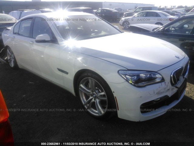 WBAYA8C58ED499861 - 2014 BMW 750 I WHITE photo 1