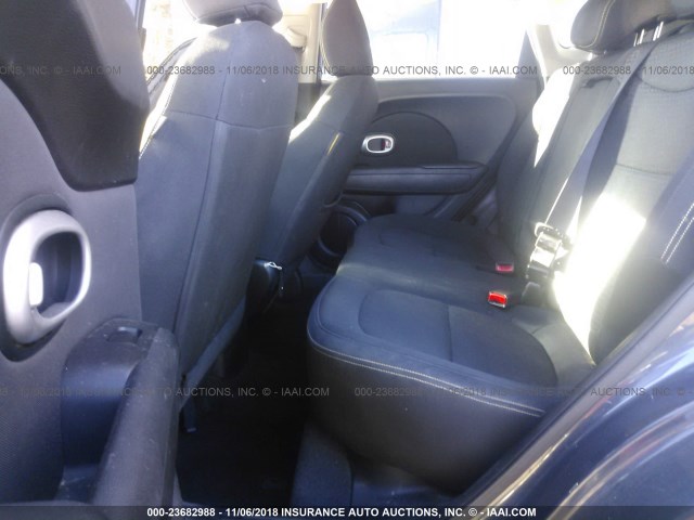 KNDJP3A5XE7012618 - 2014 KIA SOUL + GRAY photo 8