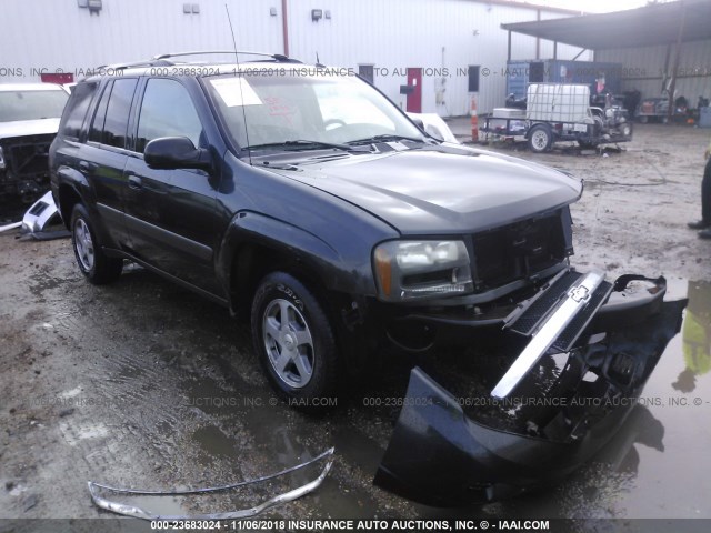 1GNDS13S752123117 - 2005 CHEVROLET TRAILBLAZER LS/LT GRAY photo 1