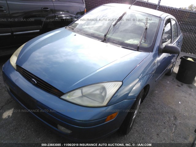 1FAFP34301W382689 - 2001 FORD FOCUS SE/SE SPORT BLUE photo 2