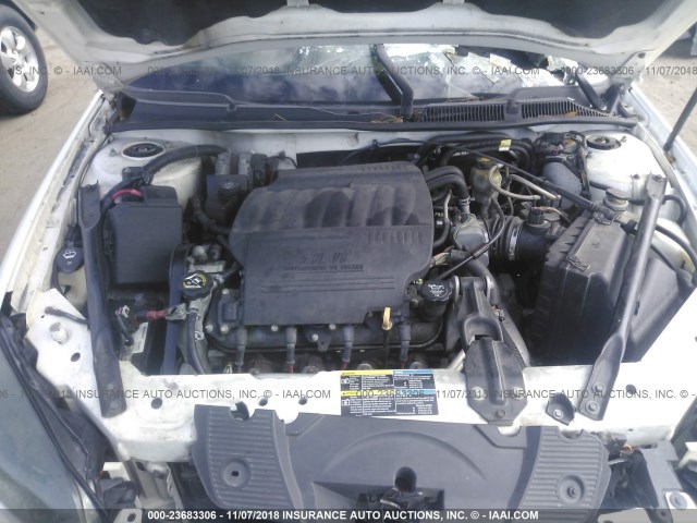 2G1WD58C869429792 - 2006 CHEVROLET IMPALA SUPER SPORT WHITE photo 10