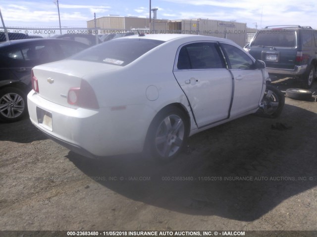 1G1ZD5EU1BF370550 - 2011 CHEVROLET MALIBU 2LT WHITE photo 4